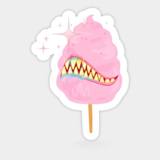 Cotton Candy Sticker